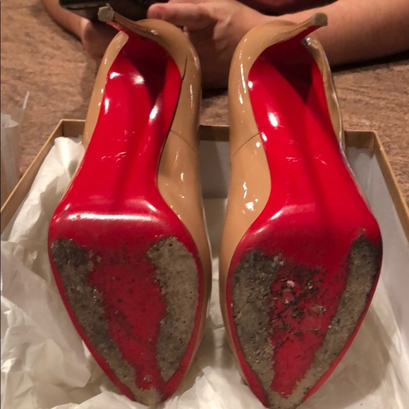 Christian Louboutin nude shoes - Picture 8 of 9